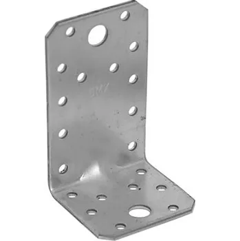 Úhloměr Úhelník s prolisem KPL3 90x50x55x2,0 mm (zinkovaný plech)