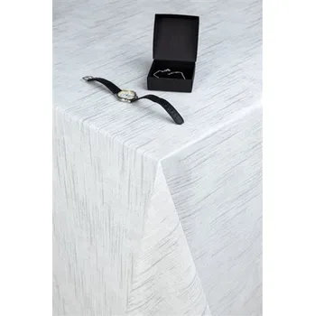 ubrus Ubrus PVC textilní struktura světle šedý 6738810