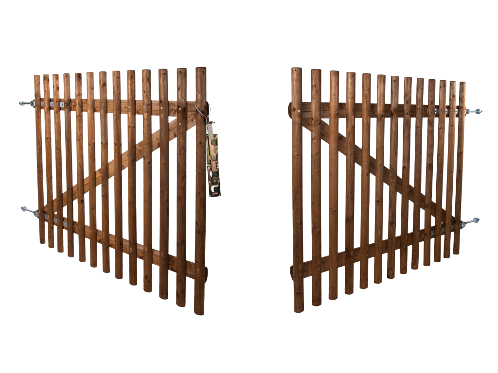 Dřevěná vrata - v. 190 cm