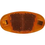 Odrazka do výpletu oranžová UNI (2ks)