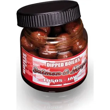 Boilies Boilie v Dipu Sportcarp Dipped Boilies 18mm 200ml Liver Protein Squid
