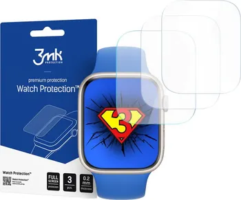 Příslušenství k chytrým hodinkám 3mk Watch ochranná fólie pro Apple Watch 7 41 mm 3 ks