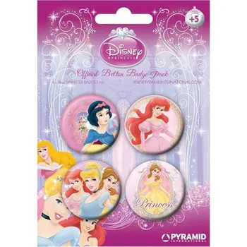 Placka set - Princezny 2 - 4x38mm