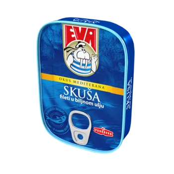 konzervovaná ryba Makrely v rostlinném oleji 115 g