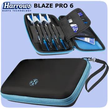 Příslušenství pro šipky Pouzdro pro šipky harrows blaze pro 6 aqua