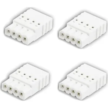 Elektrický konektor GroLab - 4pin konektor (balení 4ks)