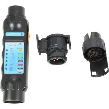 Nářadí pro automobil tester zásuvek a zástrček s 7 a 13 póly pro přívěsné vozíky - 100-06656