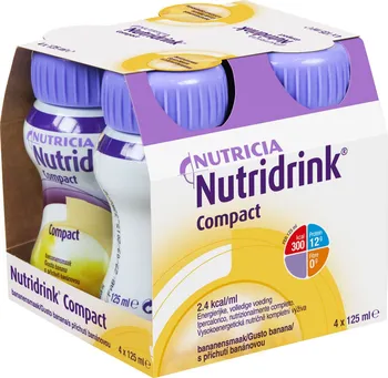 Speciální výživa Nutricia Nutridrink Compact banán 4x 125 ml