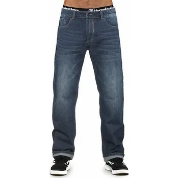 Pánské kalhoty Džíny Pike - dark blue velikost 30