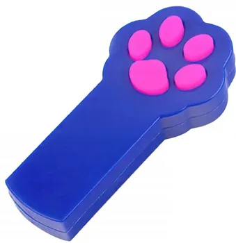 Hračka pro kočku Verk 19300 laserová hračka pro kočky packa fialová/růžová