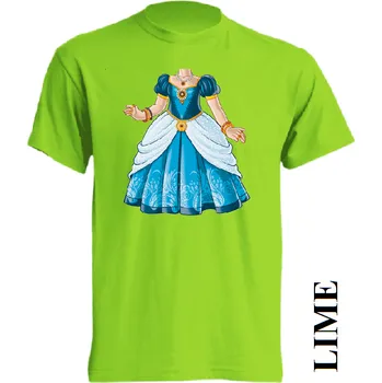 detske-levne-bavlnene-tricko-potisk-princezna Barva: Lime - limetková, velikost: 116