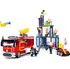 Stavebnice Sluban Sluban Fire M38-B0967 velký požární vůz s dělem a pojízdným robotem