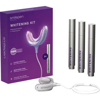 Přípravek na bělení zubů smilepen Whitening Kit + 3x bělící gel