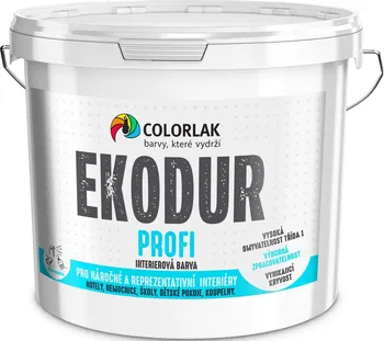 Interiérová barva COLORLAK Ekodur Profi E0503 12 kg bílá