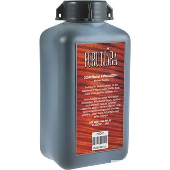 Lak na dřevo Dictum 705347 - Furutjara® Pine Tar, 1 l - Dehet