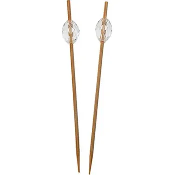 Jednorázové nádobí Napichovátko bambusové Diamond 9 cm/ 100ks