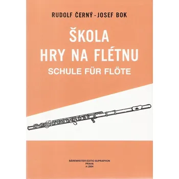 Rudolf Černý - Josef Bok - Škola hry na flétnu
