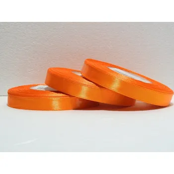 Stuha Stuha saténová oranžová12mm/32m