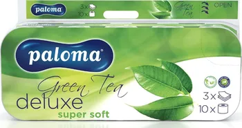 Toaletní papír Paloma Deluxe Green Tea 3vrstvý 10 ks