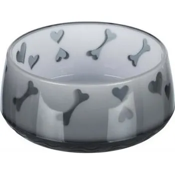 Miska pro psa TRIXIE Lovely Dog miska těžká plastová pro psa 0,6 l/15 cm