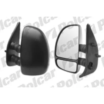 Auto zrcátko Zpětné zrcátko Fiat Ducato 99-06 dlouhé manuální