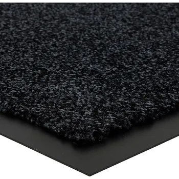 Rohožka Černá vnitřní čistící vstupní rohož FLOMA Briljant (Bfl-S1) - 120 x 180 x 0,9 cm