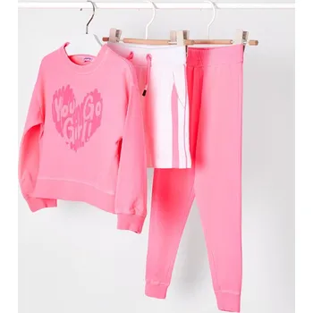 Dívčí 3 komplet Mayoral 3841 - 40 růžová Rozměr: 110