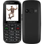 EVOLVEO EasyPhone EG, senior + nabíjecí stojánek, černý (EP-550-EGB)