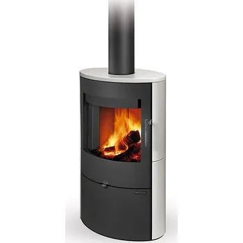 Krbová kamna ROMOTOP SONE 05 keramika perlová 95508 - keramická krbová kamna