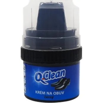 Přípravek pro údržbu obuvi Q Clean krém na boty 50ml černý