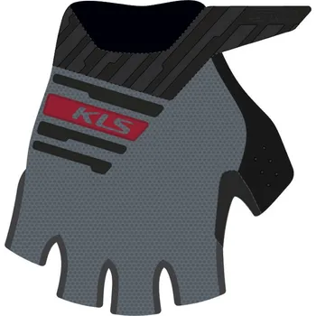 Cyklistické rukavice Kellys | Rukavice KLS Cutout short 022 grey, XXL