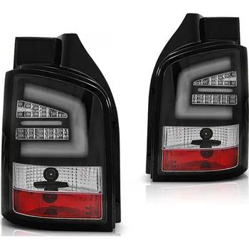 Zadní světlomet Tuning Tec Zadní světla VW T5 04.2010-2015 černé LED BAR
