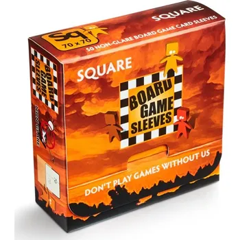 Příslušenství k deskovým hrám Obaly na karty - Square Card Game Sleeves - matné (50 ks)