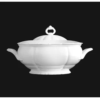 Polévková mísa 3,00 l, bílý porcelán, Verona, G. Benedikt