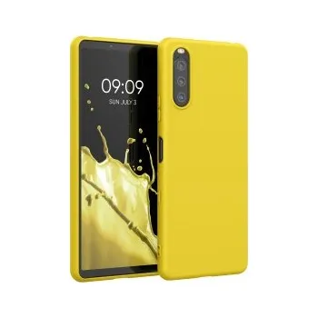 Pouzdro na mobilní telefon Pouzdro pro Sony Xperia 10 III - žlutá