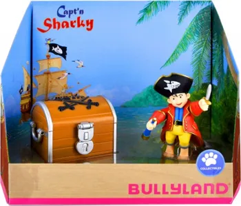 Party dekorace Bullyworld Pirát s pokladem kapitán Shary