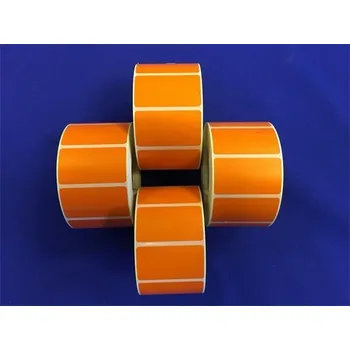 Speciální papír Label, thermo, 25×45 mm, 1000 label/roll, orange
