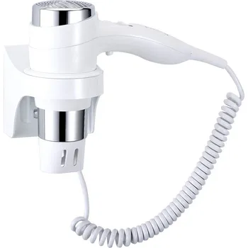 Fén quiny Fén na vlasy quiny, na stěnu, bílý se stříbrnými detaily