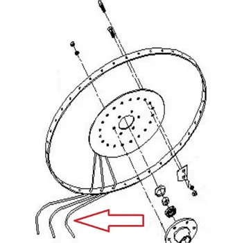 Pero na univerzální obraceč a shrnovač sena, píce Rozmital SP4-205 original
