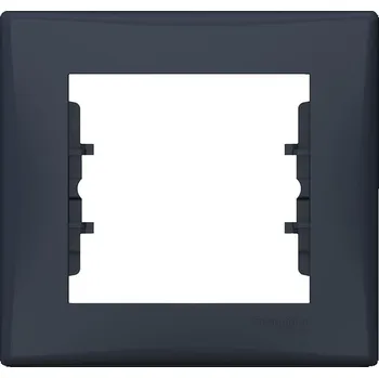 Elektroinstalační materiál Schneider Sedna rámeček jednonásobný vodorovný grafit SDN5800170