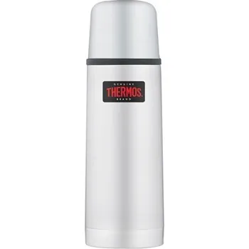 Termoska Thermos Termoska s tlačítkovým uzávěrem a šálkem - nerez 150053