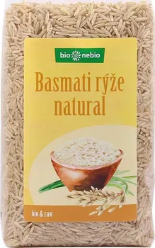 Rýže bio nebio Basmati rýže natural BIO 500 g