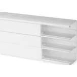 IBOCO Kanál TA-C45 164/2X55 W0 4515 bílá plast včetně víka délka 2m (1ks) I-TA-C45 164/2X55 W0 4515