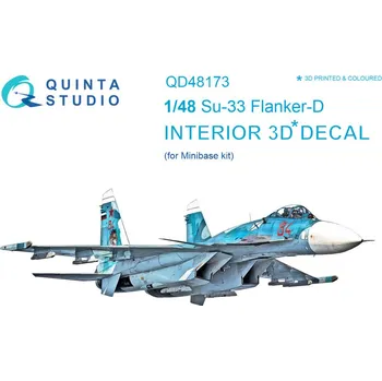 Plastikový model 1/48 Su-33 3D-Print&col.Interior (MINIB)