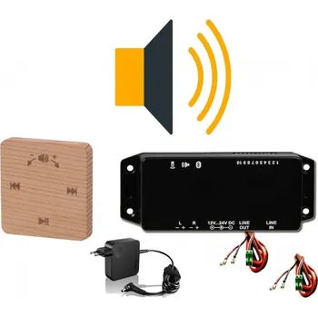 Přehrávač s ovladačem GALA, cedr + Doprava zdarma