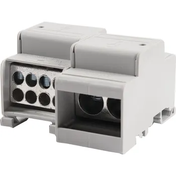 Rozvaděč ELEKTRO BEČOV Blok DTB 2x120/8x35 distribuční, šedý UB2120BK21