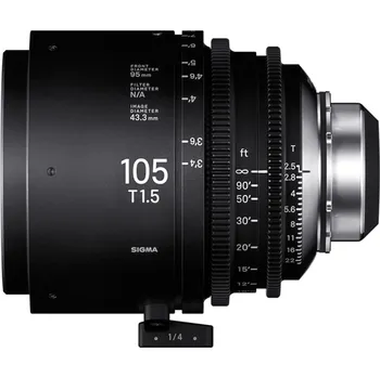 SIGMA CINE 105mm T1.5 FF F/AP2 METRIC iTechnology pro Arri PL