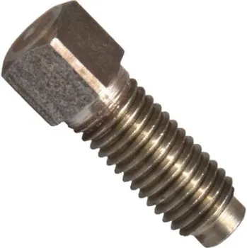 Šroub Din 479, šroub upínací se čtyřhrannou hlavou s osazeným koncem, ocel 8.8, bez povrchové úpravy, m6x16 mm