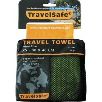 Ručník Ručník TravelSafe Microfiber Towel XS lime green