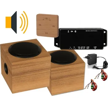 Set ozvučení sauny Hi-Fi PRO, osika THERMOWOOD + Doprava zdarma